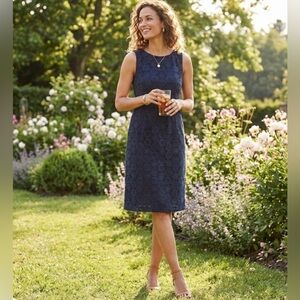 Boden Eyelet Lace Dress